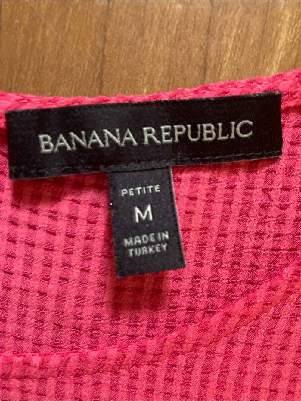 Banana Republic Hot Pink Tiered Sleeveless Tank - Picture 5 of 8